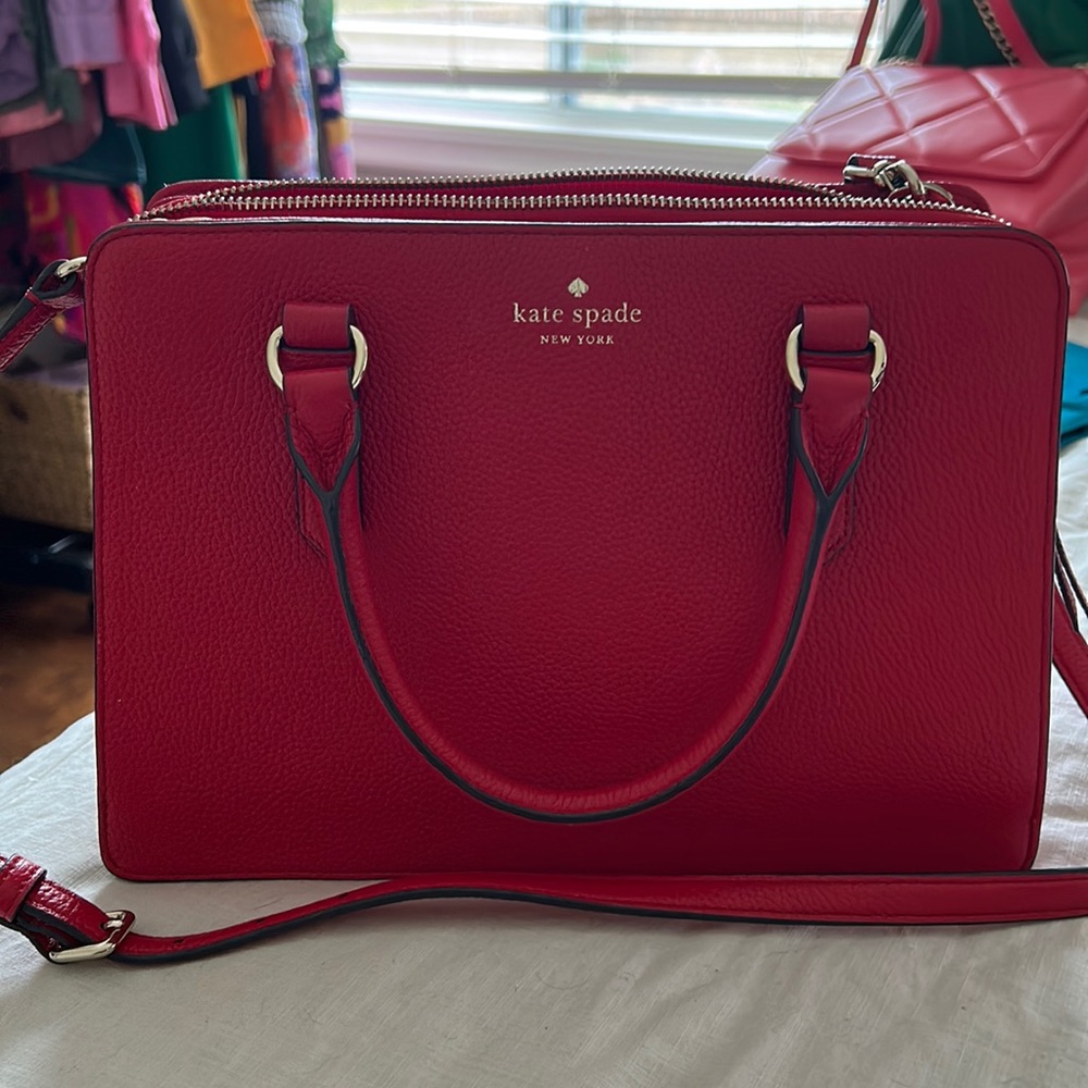 COPY - Kate Spade Purse Red Luke Size Medium